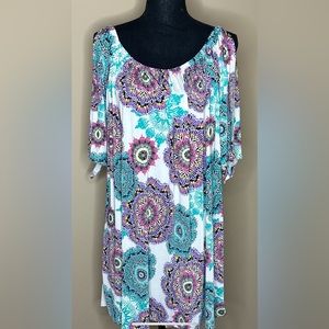 NWT 3XL Plus Size Split-Sleeve Top